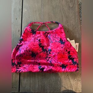 Victoria's Secret Live On Point Minimum Support Bralette Floral Size XL new